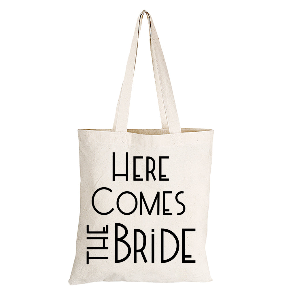 Here Comes The Bride - Eco-Cotton Natural Fibre Bag