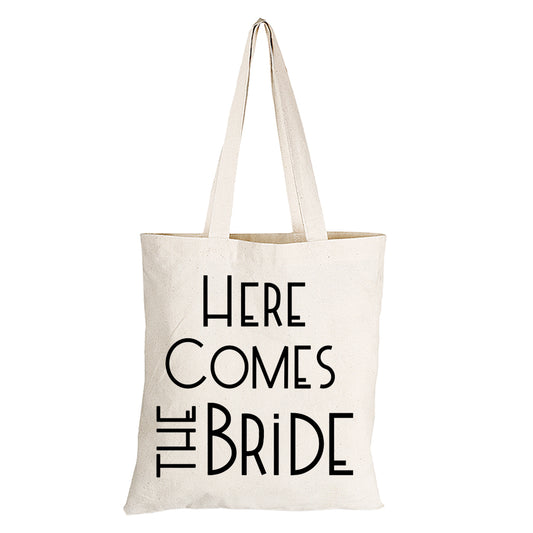 Here Comes The Bride - Eco-Cotton Natural Fibre Bag