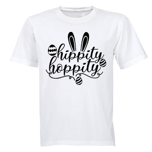 Hippity Hoppity - Easter - Adults - T-Shirt - BuyAbility South Africa