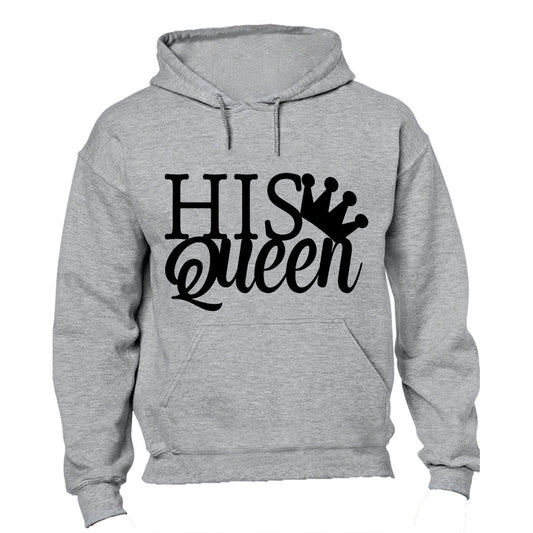 His Queen - Merged Design - Hoodie - BuyAbility South Africa