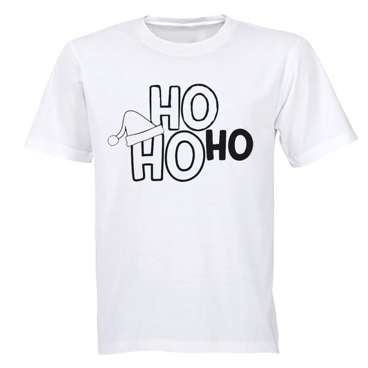 Ho Ho Ho - Christmas Hat - Kids T-Shirt - BuyAbility South Africa