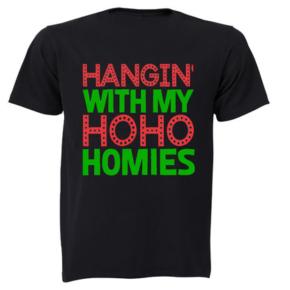 Ho Ho Homies - Christmas - Adults - T-Shirt - BuyAbility South Africa