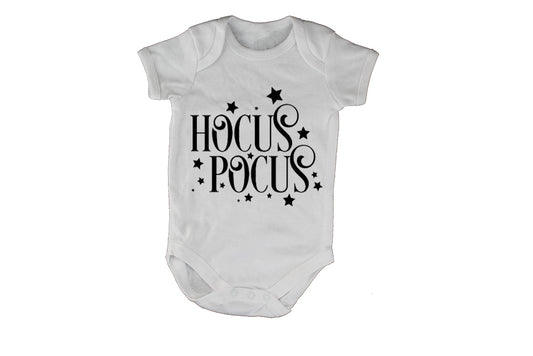 Hocus Pocus - Stars - Halloween - Baby Grow - BuyAbility South Africa
