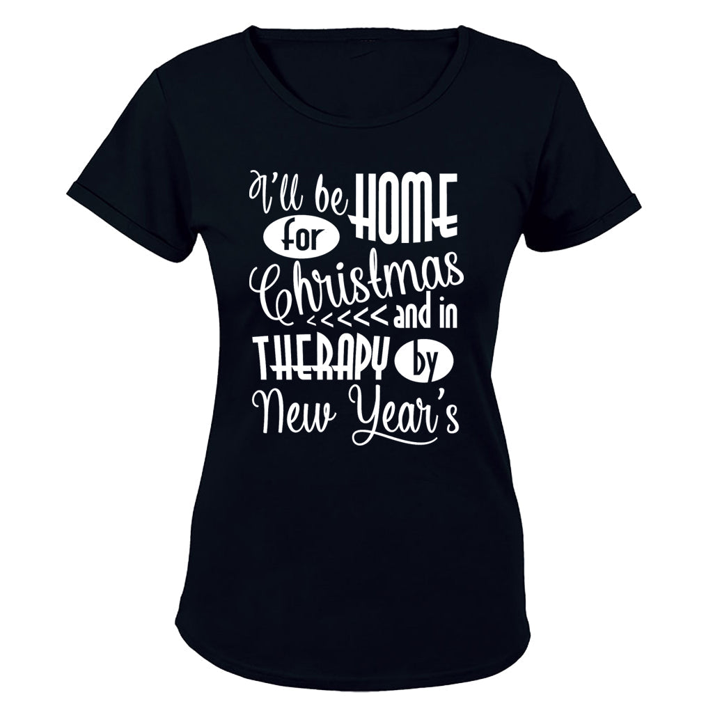 Home For Christmas - Ladies - T-Shirt - BuyAbility South Africa