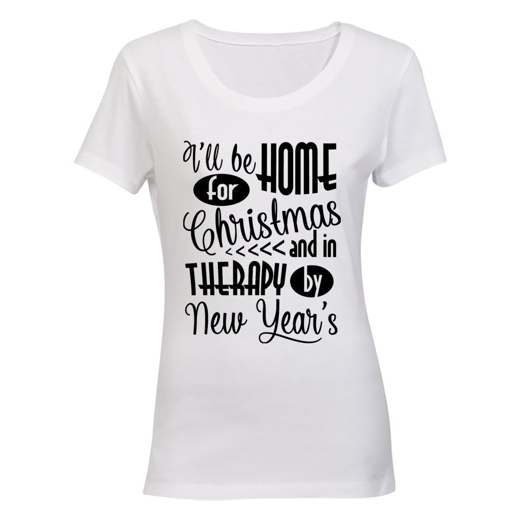 Home For Christmas - Ladies - T-Shirt - BuyAbility South Africa
