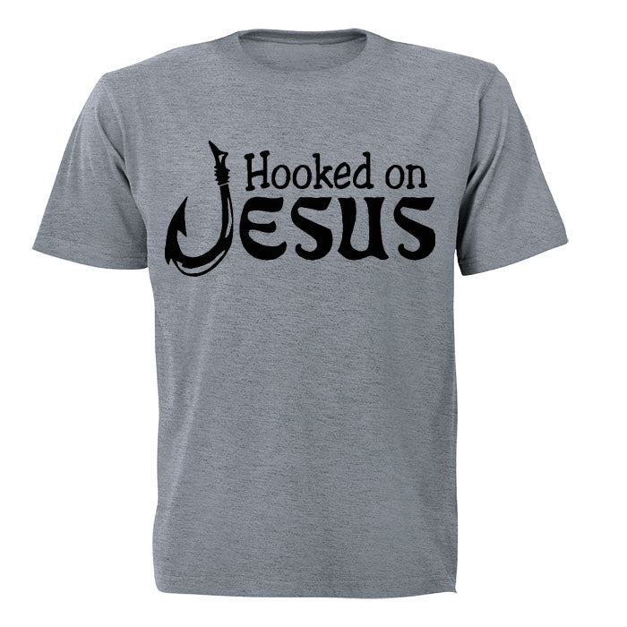 Hooked on Jesus - Adults - T-Shirt - BuyAbility South Africa
