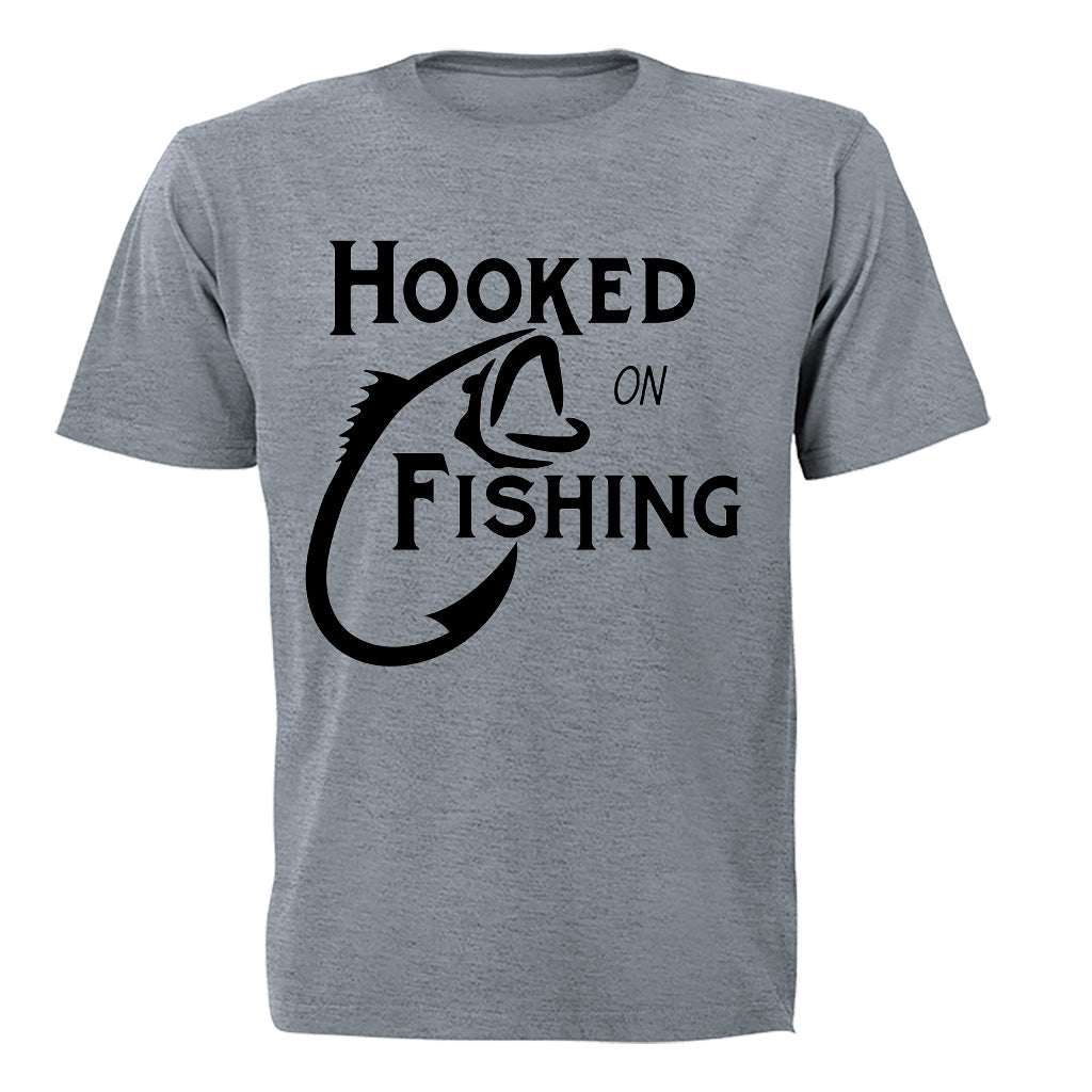 Hooked on Fishing - Adults - T-Shirt - BuyAbility South Africa