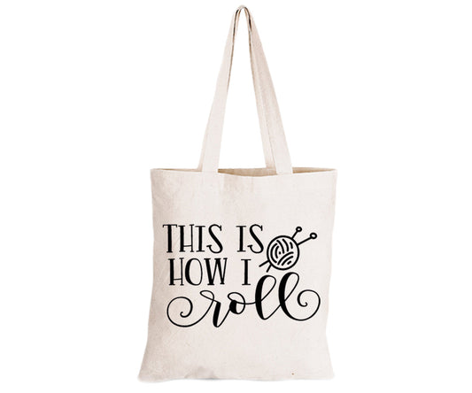 How I Roll - Knitting - Eco-Cotton Natural Fibre Bag - BuyAbility South Africa