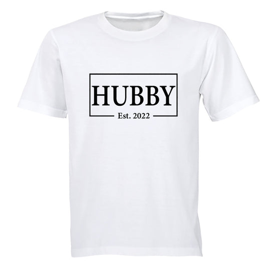 Hubby EST. 2022 - Adults - T-Shirt - BuyAbility South Africa