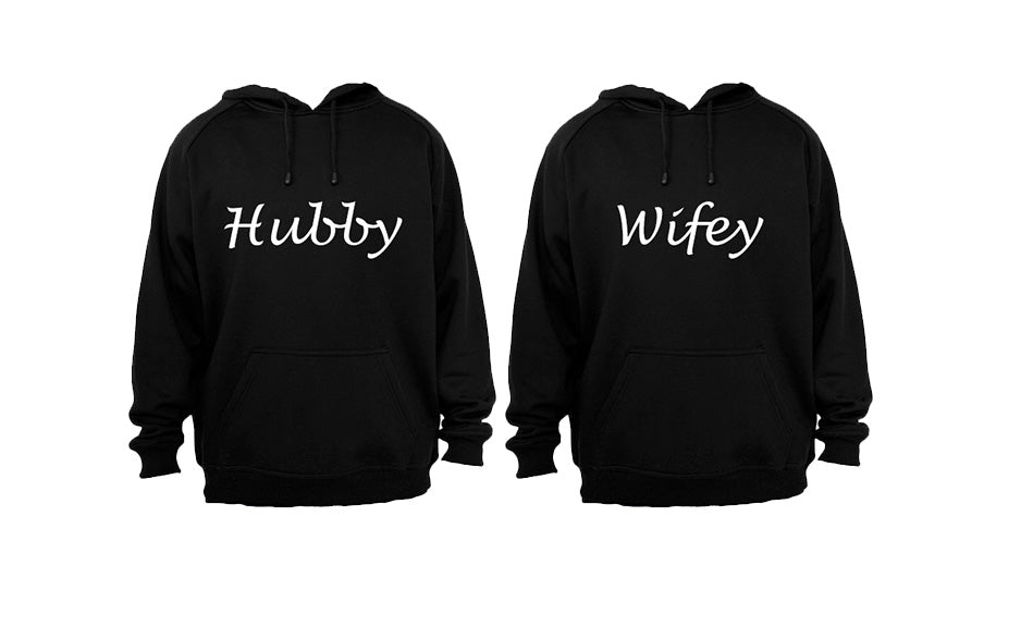 Hubby & Wifey - Couples Hoodies (1 Set) - BuyAbility South Africa