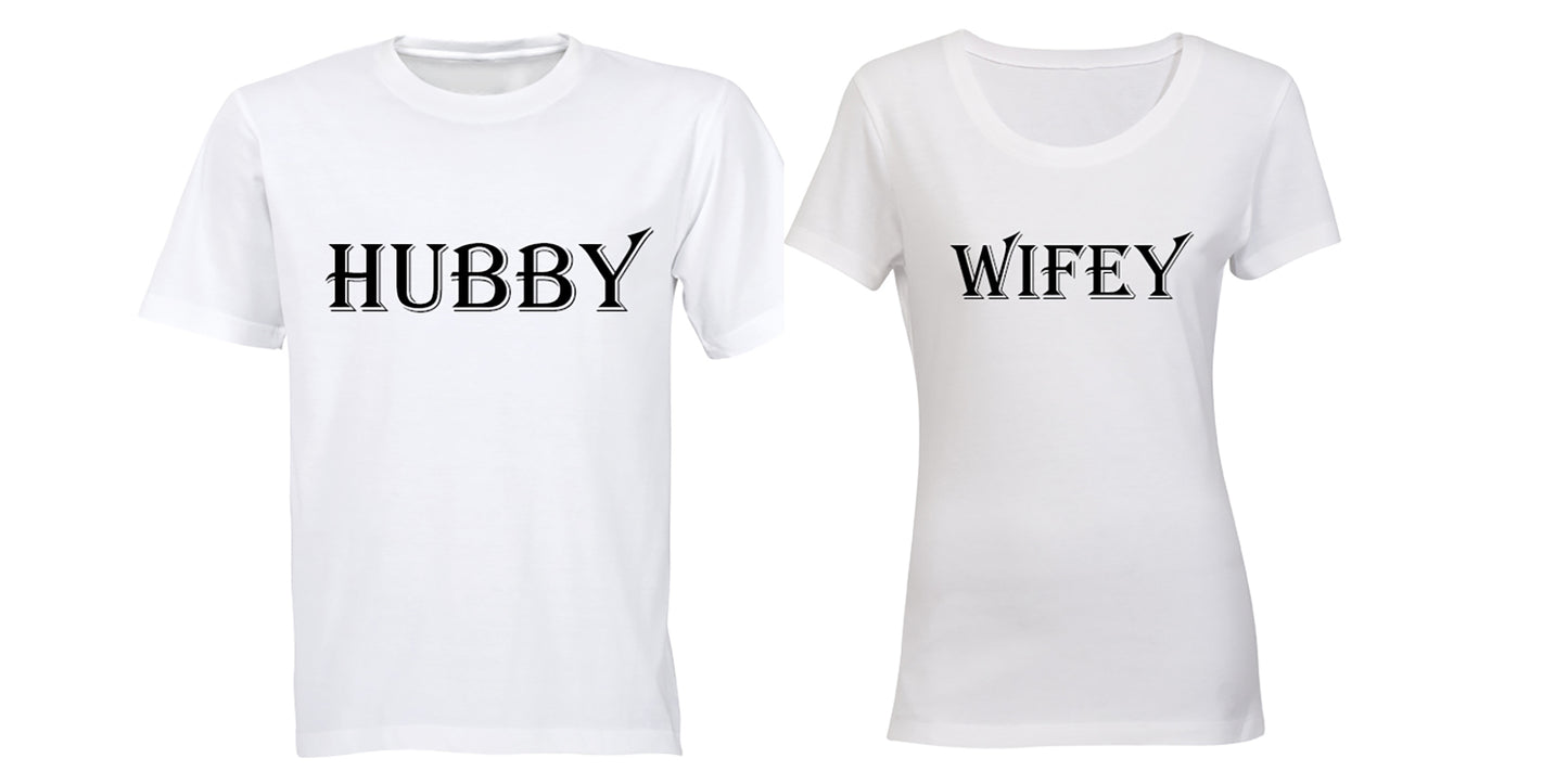 Hubby & Wifey - Couples Tees - BuyAbility South Africa