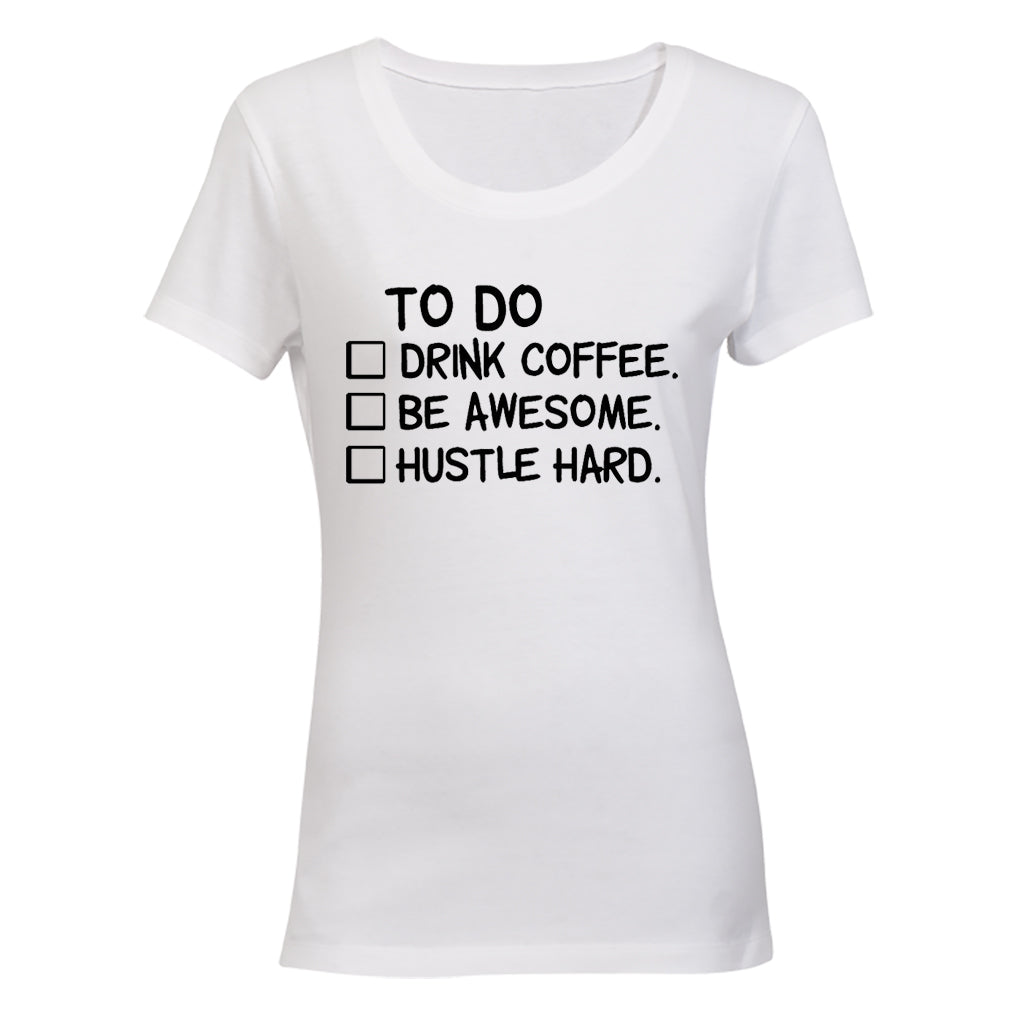 Hustle Hard - Ladies - T-Shirt - BuyAbility South Africa