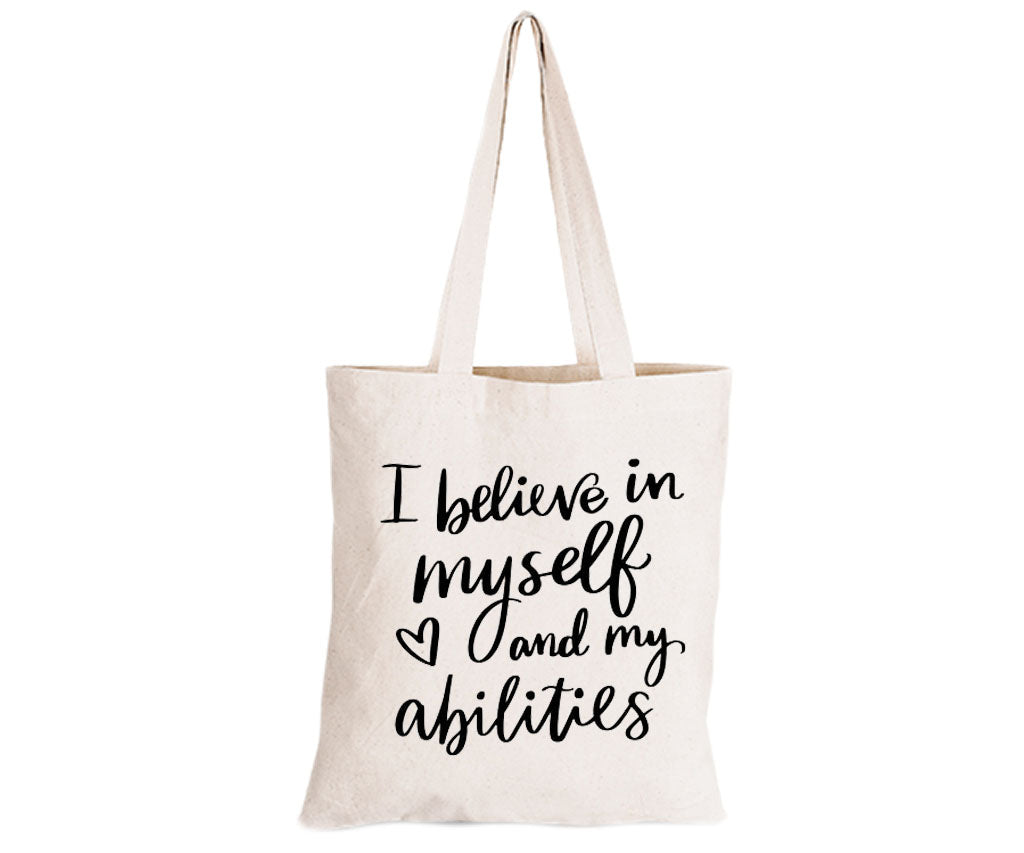 I Believe in Myself - Eco-Cotton Natural Fibre Bag - BuyAbility South Africa