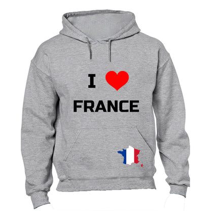 I Love France - Hoodie - BuyAbility South Africa