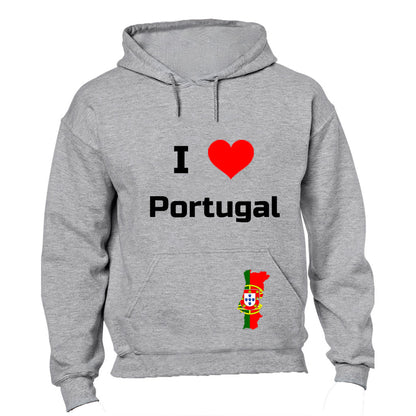I Love Portugal - Hoodie - BuyAbility South Africa