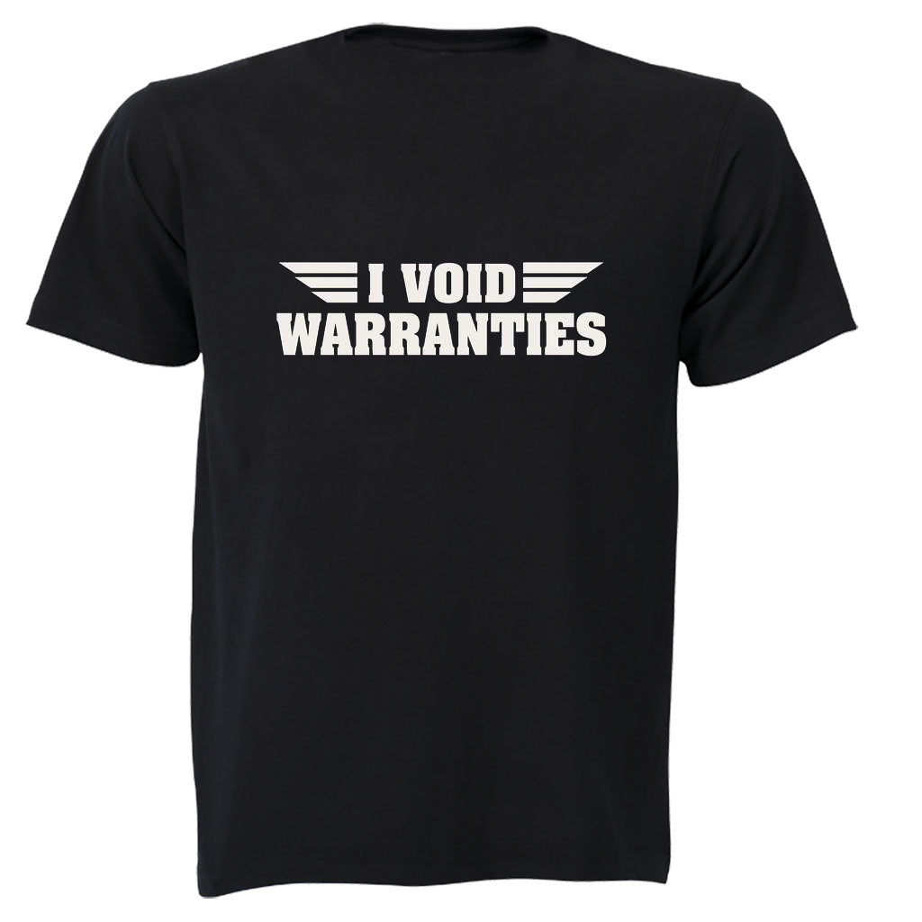 I Void Warranties - Adults - T-Shirt - BuyAbility South Africa