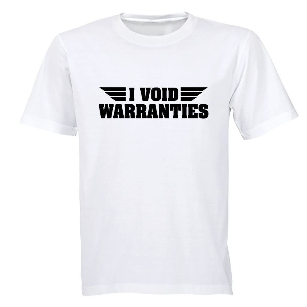I Void Warranties - Adults - T-Shirt - BuyAbility South Africa