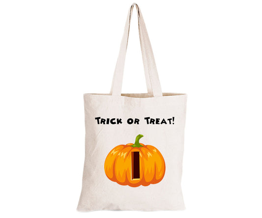 I - Halloween Pumpkin - Eco-Cotton Trick or Treat Bag - BuyAbility South Africa