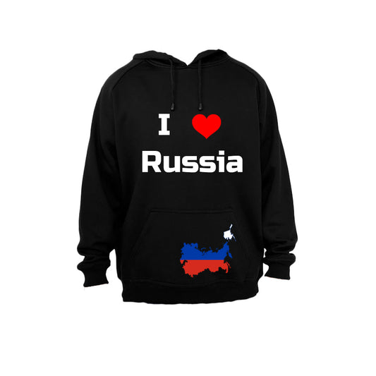 I Love Russia - Hoodie - BuyAbility South Africa