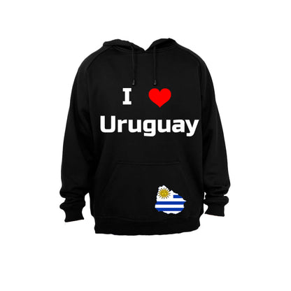 I Love Uruguay - Hoodie - BuyAbility South Africa