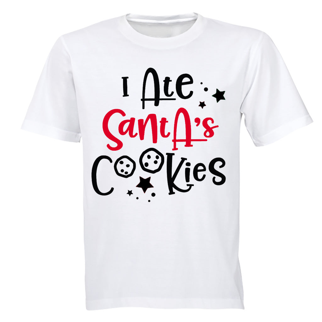 I Ate Santa's Cookies - Christmas - Kids T-Shirt - BuyAbility South Africa