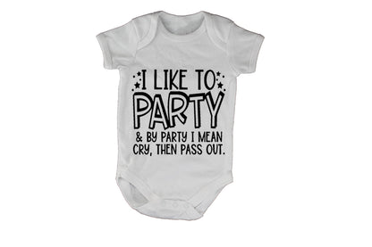 I Like To Party - Baby Grow - BuyAbility South Africa
