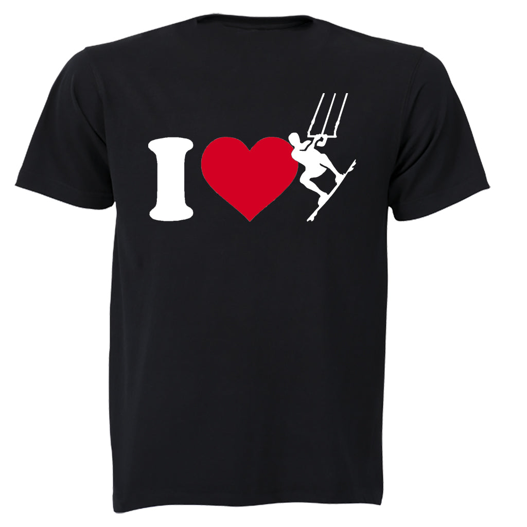 I Love Kite Surfing - Adults - T-Shirt - BuyAbility South Africa