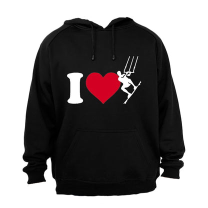 I Love Kite Surfing - Hoodie - BuyAbility South Africa