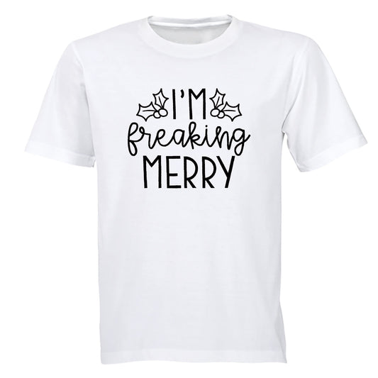 I m Merry - Christmas - Adults - T-Shirt - BuyAbility South Africa