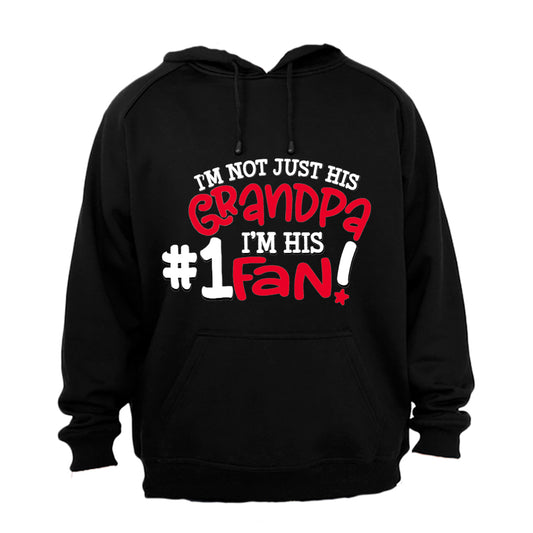 I'm Not Just His Grandpa - #1 Fan - Hoodie - BuyAbility South Africa