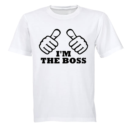 I'm The Boss - Thumbs - Kids T-Shirt - BuyAbility South Africa
