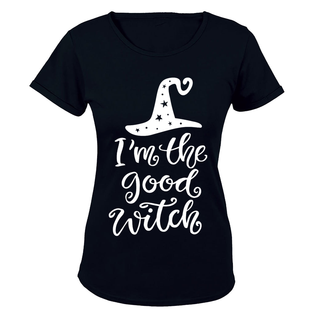 I m The Good Witch - Halloween - Ladies - T-Shirt - BuyAbility South Africa