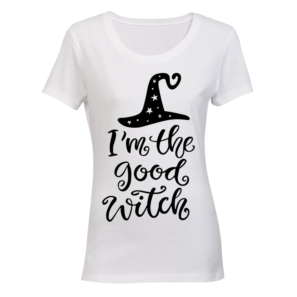 I m The Good Witch - Halloween - Ladies - T-Shirt - BuyAbility South Africa