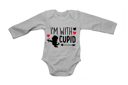 I'm With Cupid - Valentine Inspired - Baby Grow - BuyAbility South Africa