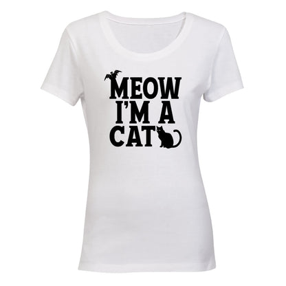 I m A Cat - Halloween - Ladies - T-Shirt - BuyAbility South Africa