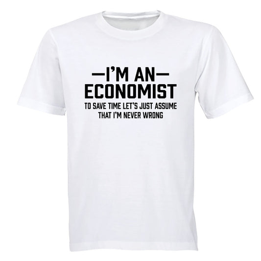 I m An Economist - Adults - T-Shirt - BuyAbility South Africa