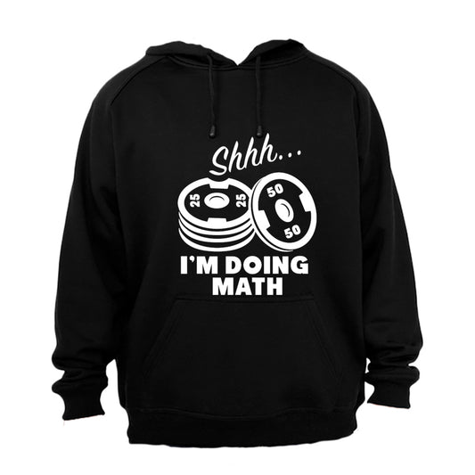 I'm Doing Math - Weight Plates - Hoodie - BuyAbility South Africa
