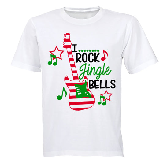 I Rock Jingle Bells - Christmas - Kids T-Shirt - BuyAbility South Africa