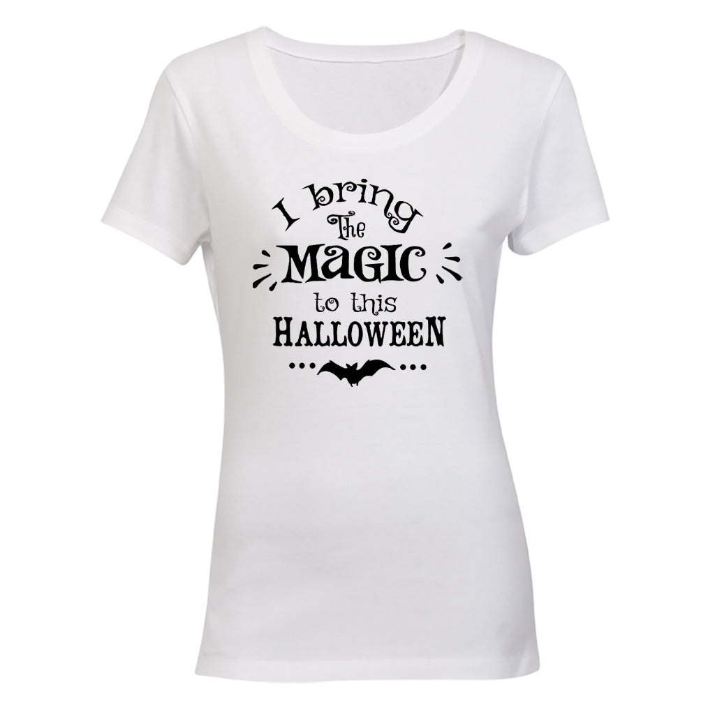 I Bring The Magic - Halloween - Ladies - T-Shirt - BuyAbility South Africa