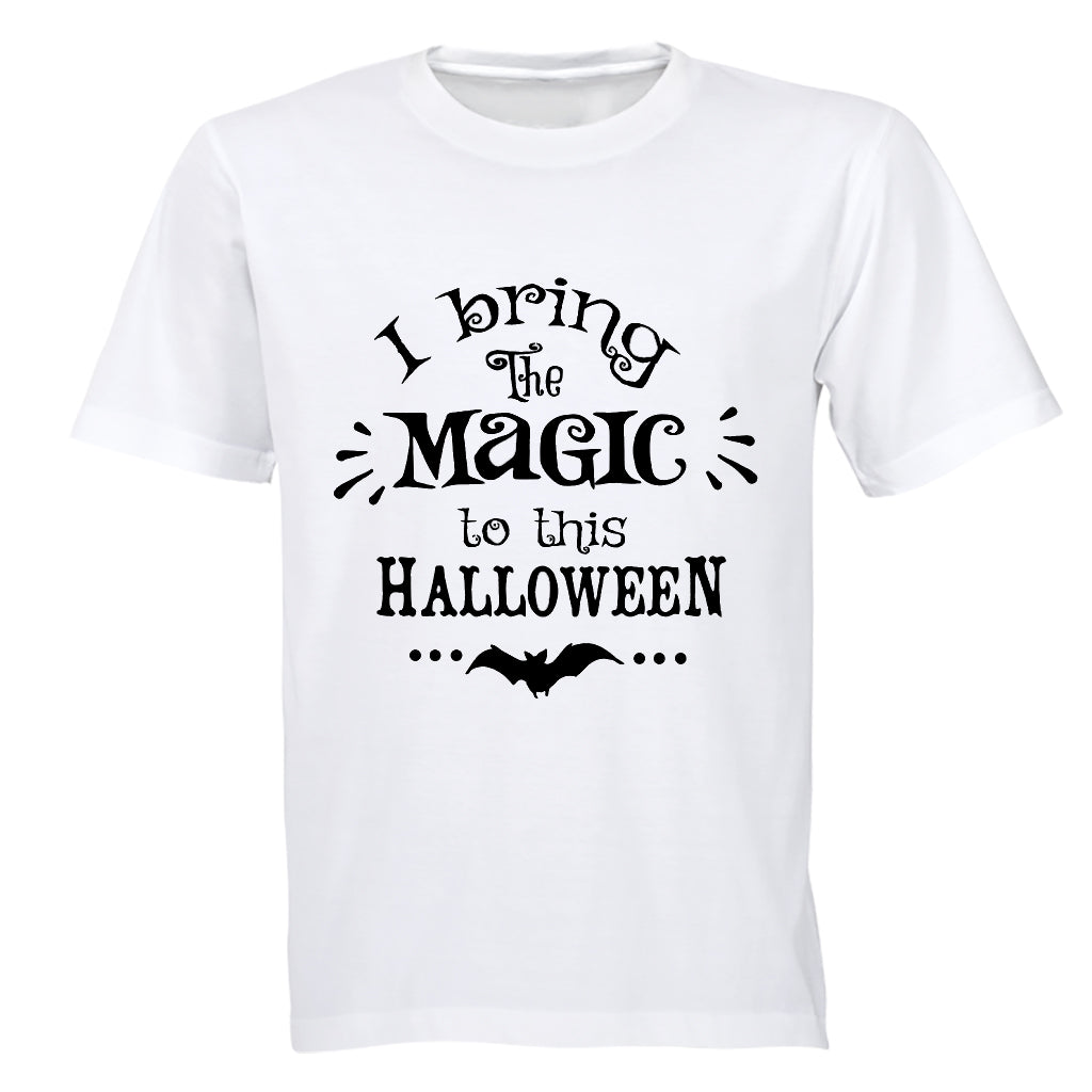 I Bring The Magic - Halloween - Adults - T-Shirt - BuyAbility South Africa