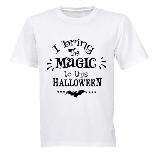 I Bring The Magic - Halloween - Adults - T-Shirt - BuyAbility South Africa