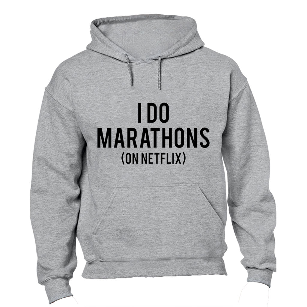 I Do Marathons - Hoodie - BuyAbility South Africa