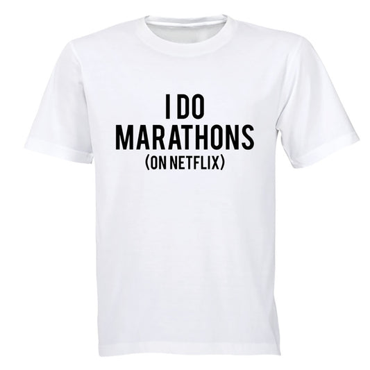 I Do Marathons - Adults - T-Shirt - BuyAbility South Africa
