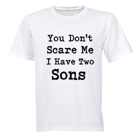 I Have Two Sons - Adults - T-Shirt - BuyAbility South Africa