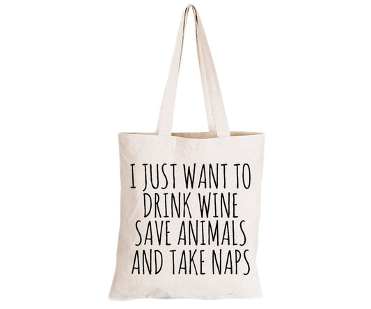 I Just Want To - Eco-Cotton Natural Fibre Bag - BuyAbility South Africa