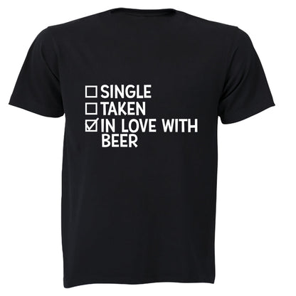 In Love With BEER - Valentine - Adults - T-Shirt - BuyAbility South Africa