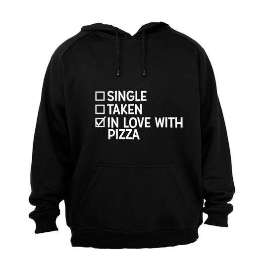 In Love With PIZZA - Valentine - Hoodie - BuyAbility South Africa