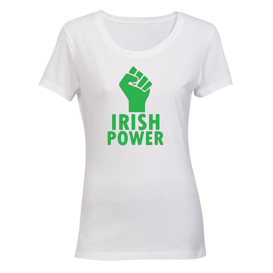 Irish Power - St. Patrick's Day - Ladies - T-Shirt - BuyAbility South Africa