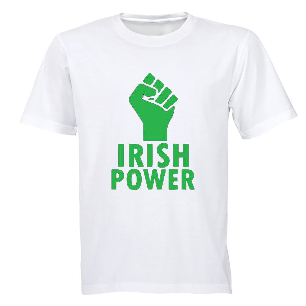 Irish Power - St. Patrick's Day - Adults - T-Shirt - BuyAbility South Africa
