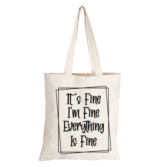 It's Fine - Eco-Cotton Natural Fibre Bag